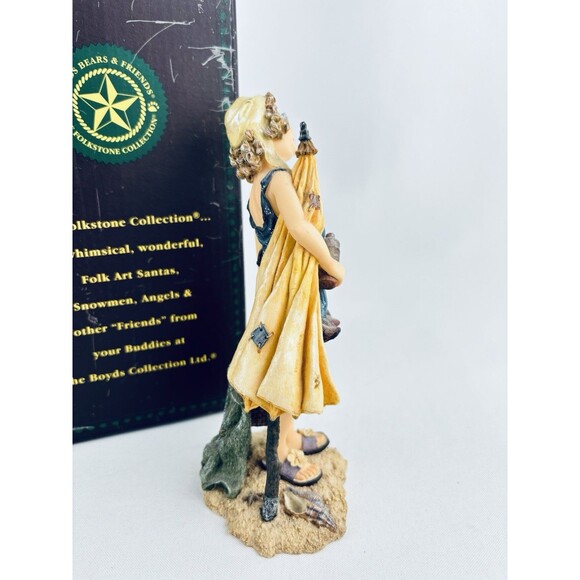 2001 Boyds Bears Folkstone Collection Edna B Sungoddess Life’s a Beach Figurine - Picture 6 of 10
